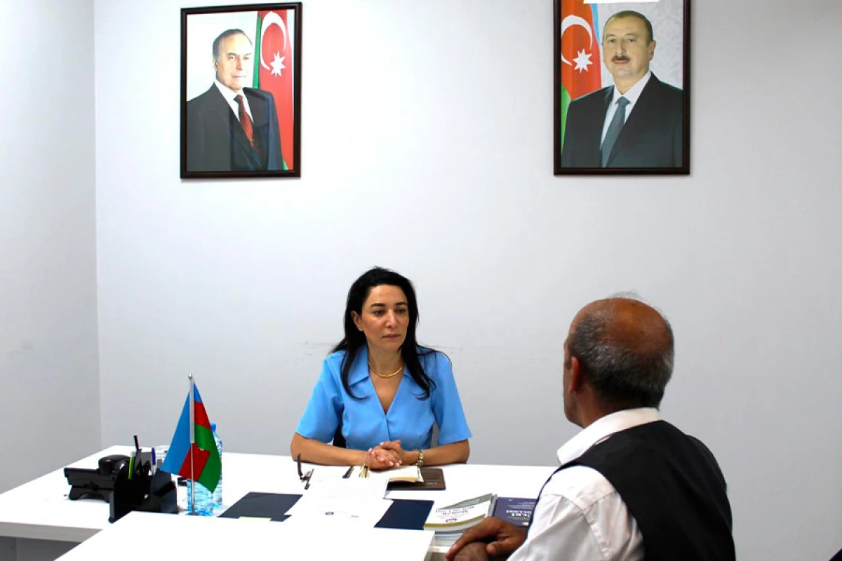 Ombudsman Səbinə Əliyeva növbəti vətəndaş qəbulu keçirdi