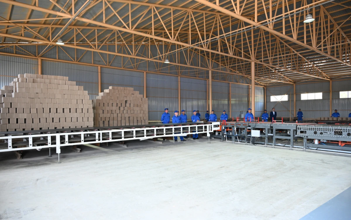 Xocalı kərpic zavodunun açılışı oldu — 1