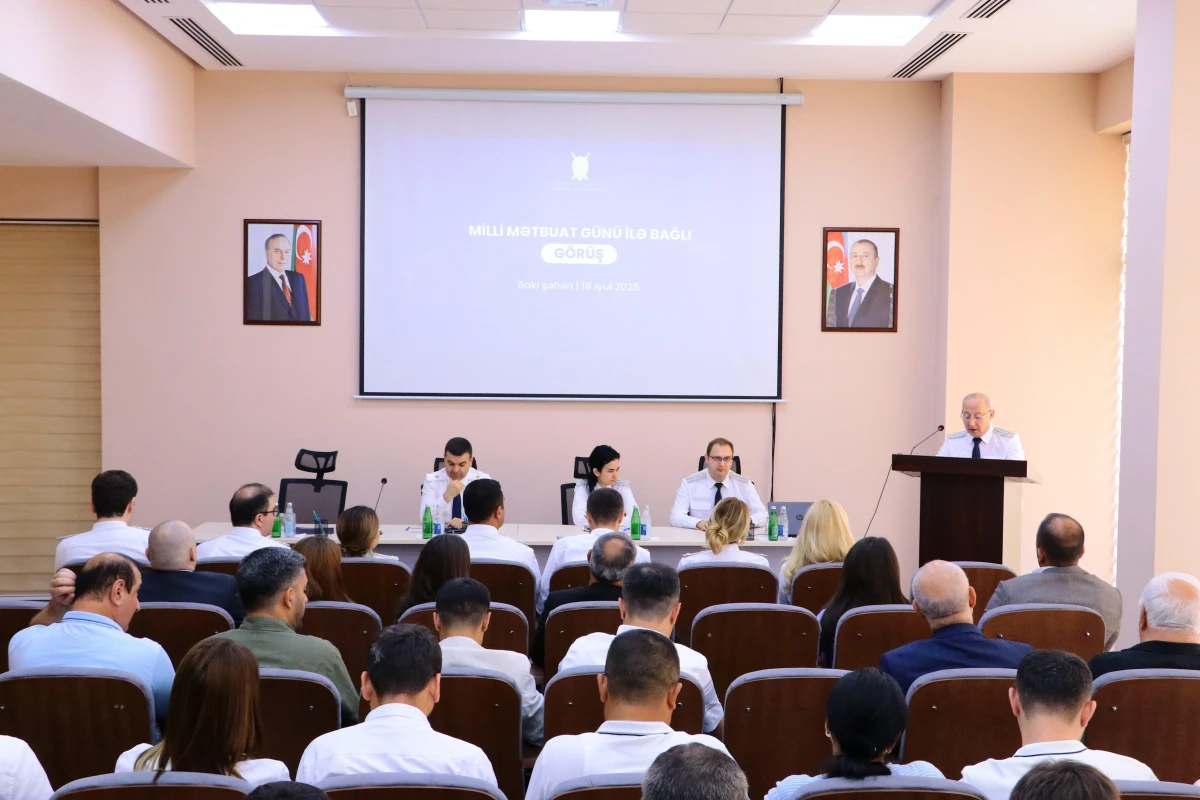 Baş Prokurorluqda media nümayəndələri ilə görüş keçirildi — 5