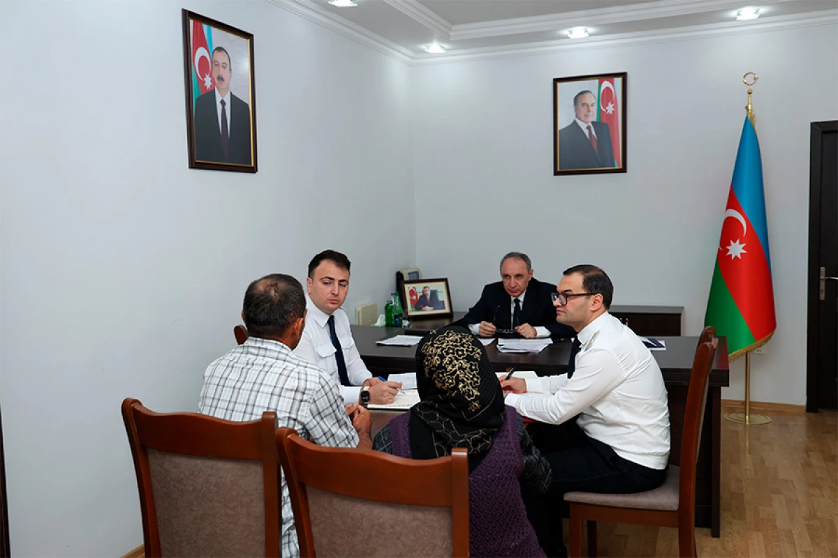 Baş prokuror Zaqatalada vətəndaşları qəbul etdi