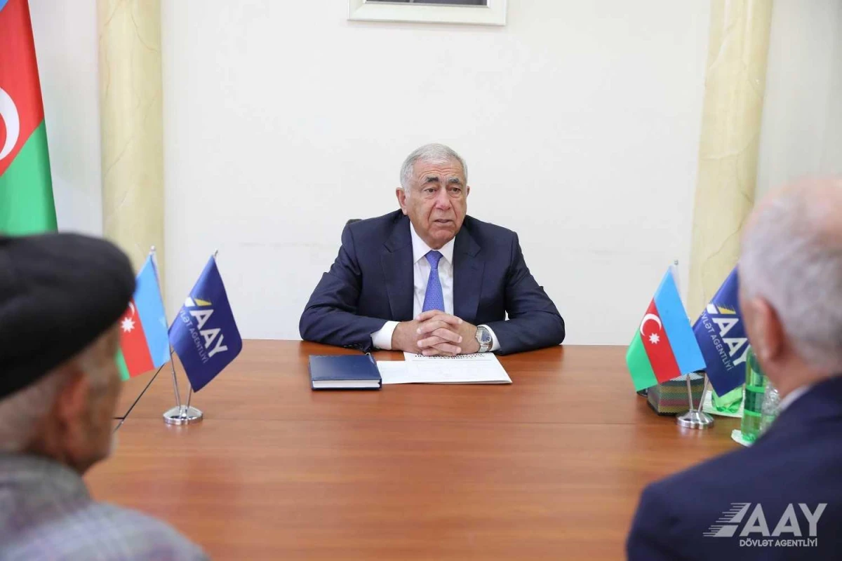 Saleh Məmmədov Xaçmazda vətəndaşları qəbul etdi — 5
