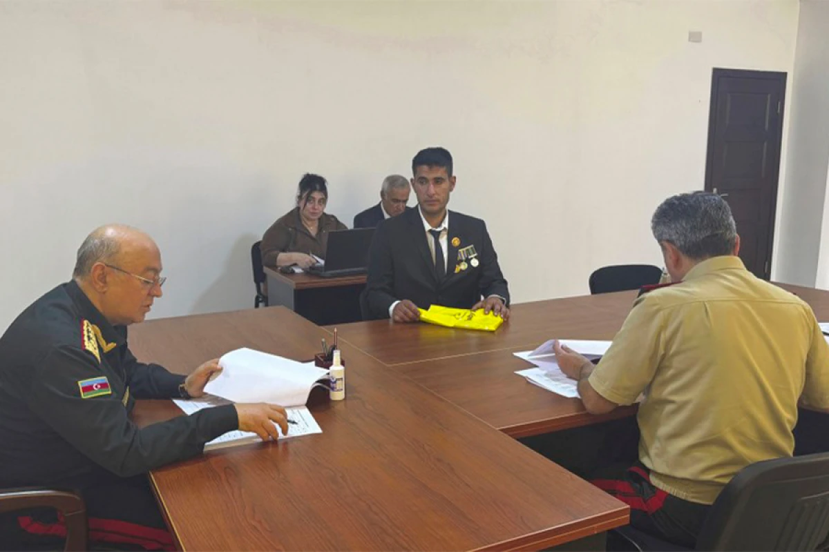 Kəmaləddin Heydərov Gədəbəydə vətəndaşları qəbul etdi