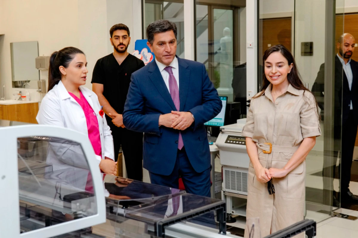 Leyla Əliyeva “Məlhəm Hospital”ı ziyarət etdi