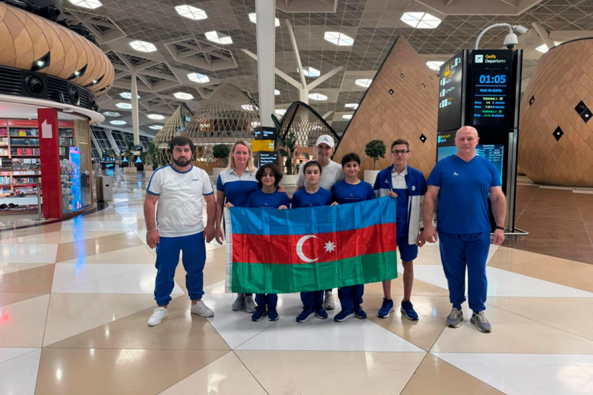 Olimpiya festivalında iştirak edəcək gimnastlarımız Xorvatiyaya yollandılar