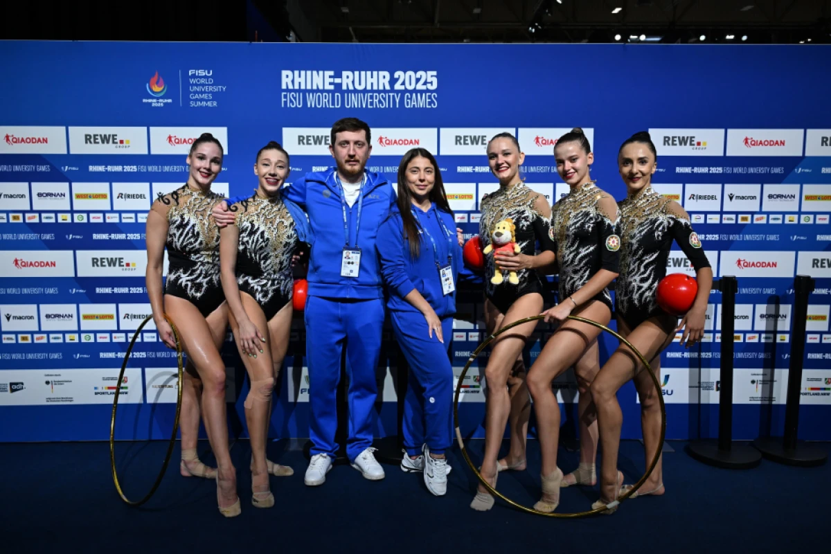 Gimnastlarımız Universiadada ilk medalını qazandı — 2
