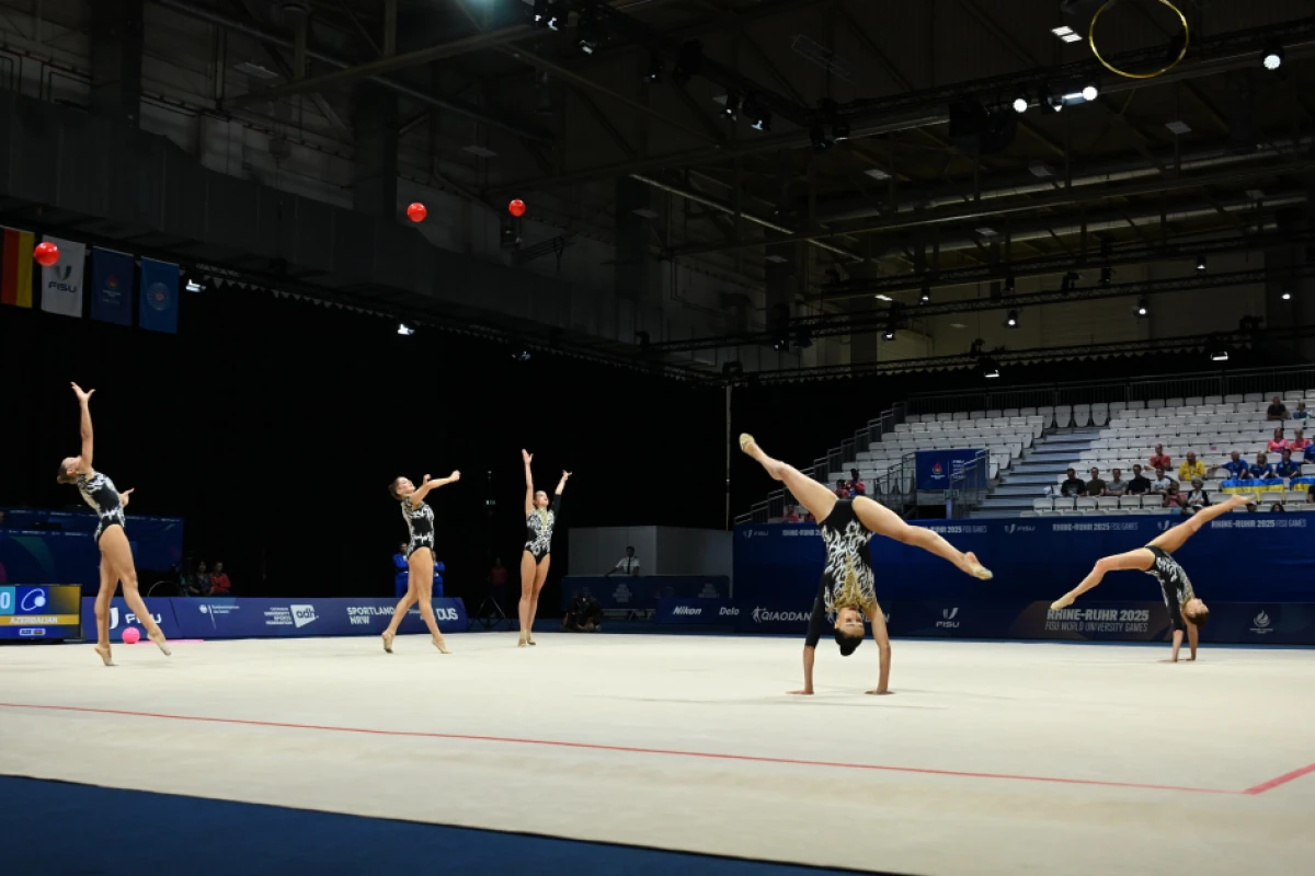 Gimnastlarımız Universiadada ilk medalını qazandı — 4