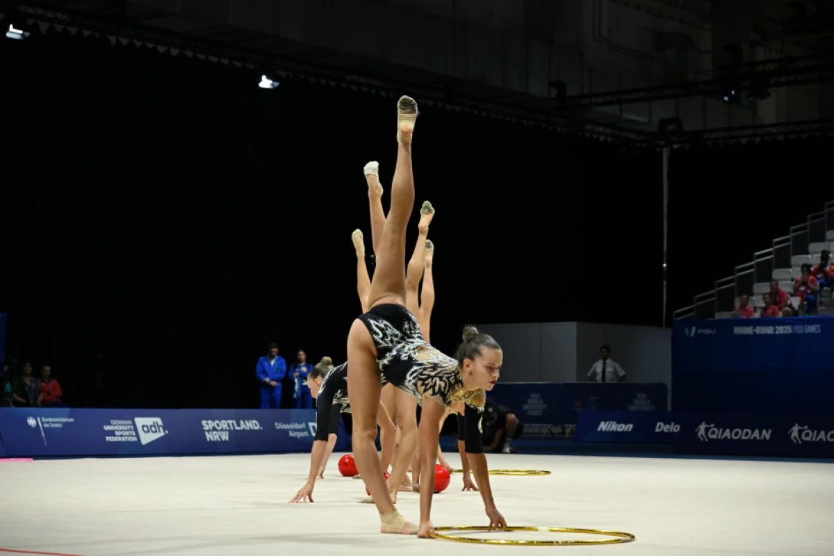 Gimnastlarımız Universiadada ilk medalını qazandı — 7