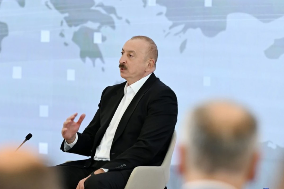 İlham Əliyev:  "Ermənistanın tranzit ölkəyə çevrilməsi şansı sıfıra düşür"