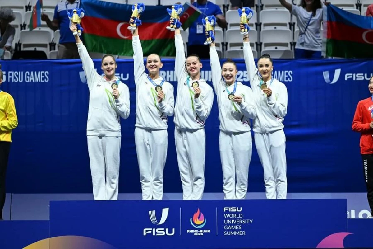 Universiadada gimnastlarımız 2 qızıl, 1 gümüş medal qazandılar