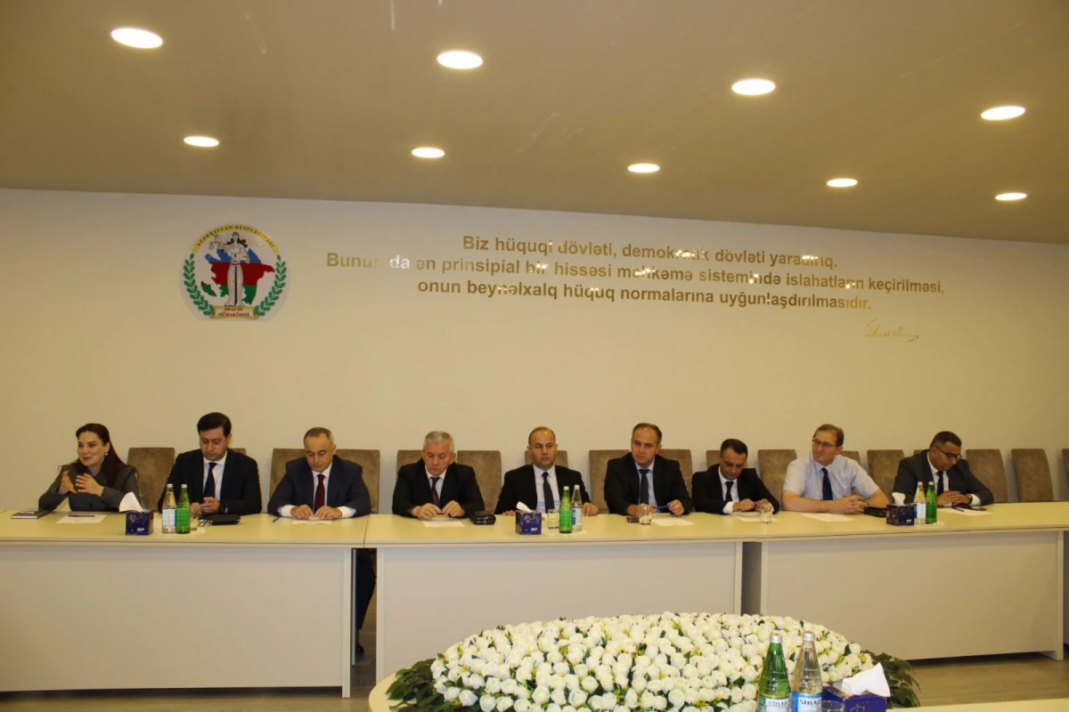 Hakimlər üçün “Stresin idarə olunması” təlimi keçirildi — 1