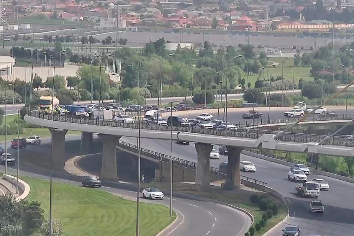 "Koroğlu” körpüsünün üzərində yol qəzası oldu