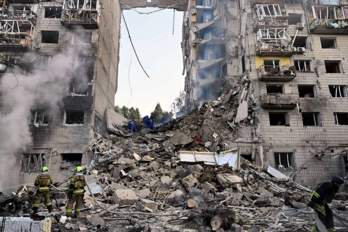 Ukraynaya raket hücumu: 2 nəfər öldü, 15 nəfər yaralandı