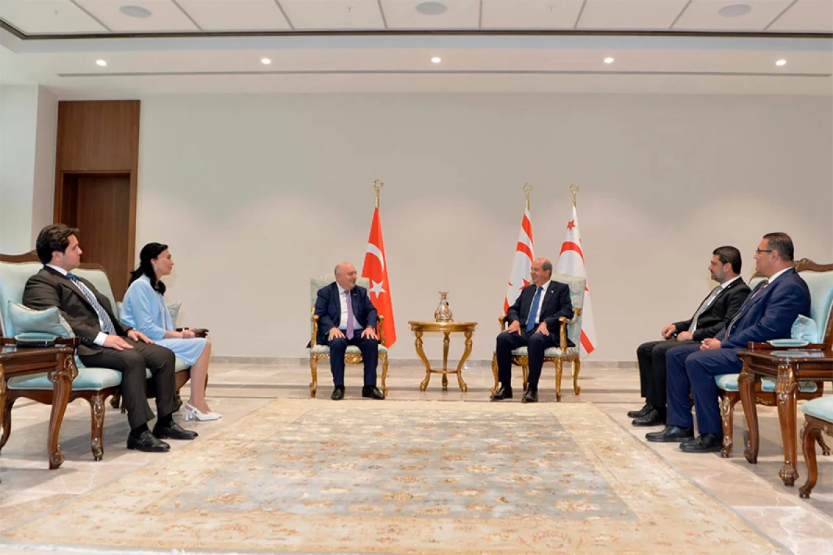 YAP nümayəndə heyəti Şimali Kipr Türk Cümhuriyyətində səfərdədir