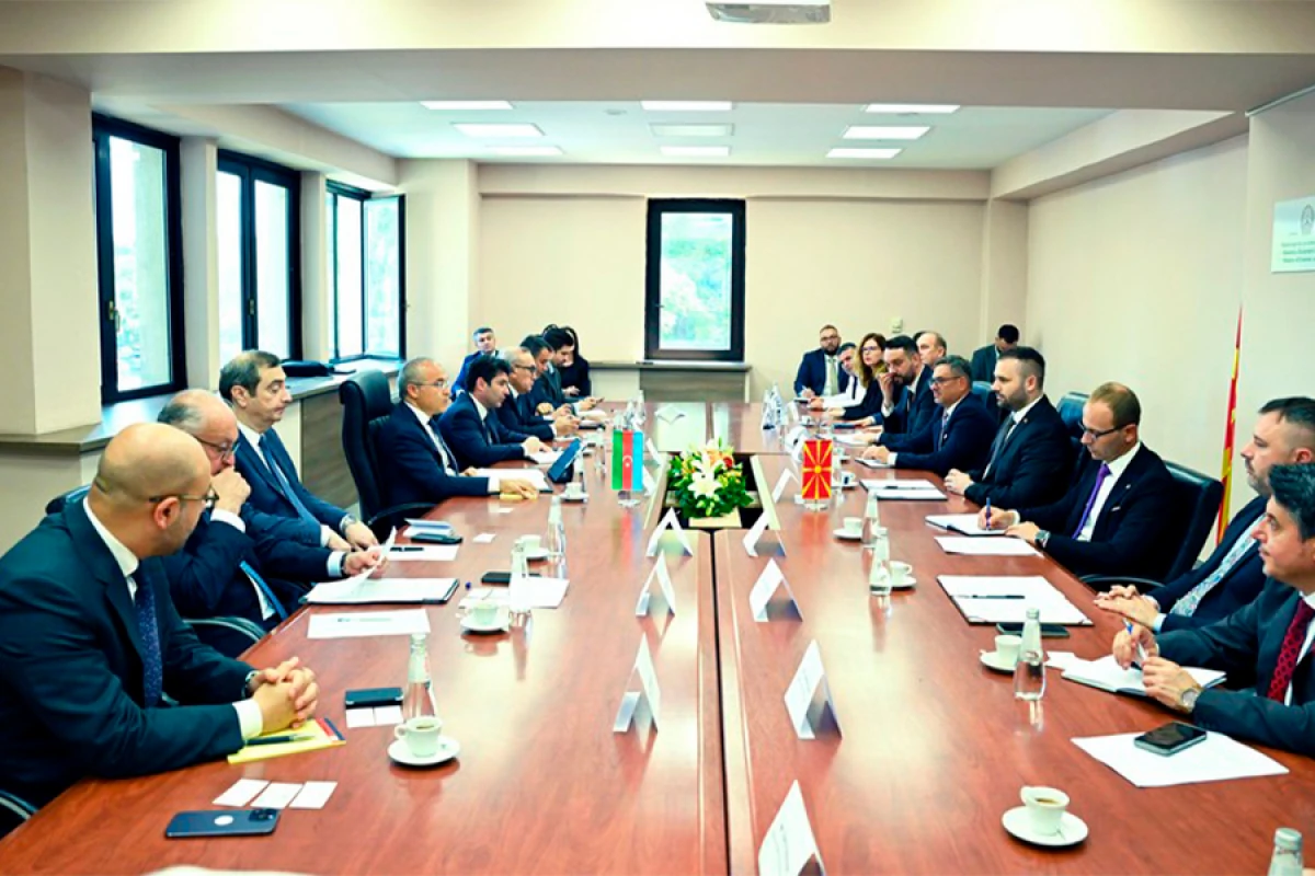 Azərbaycan Şimali Makedoniya ilə müzakirələr apardı