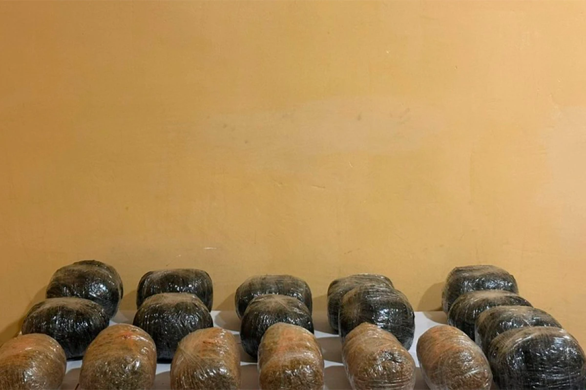 İrandan 18 kq narkotikin keçirilməsinin qarşısı alındı