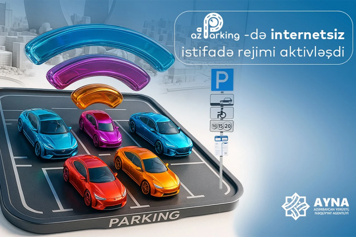 “AzParking” tətbiqində internetsiz istifadə rejimi aktivləşdirildi