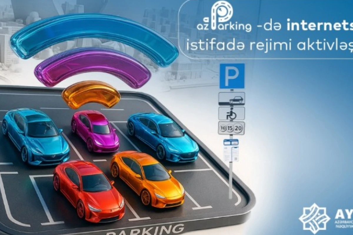 “AzParking”də internetsiz istifadə rejimi aktivləşdi