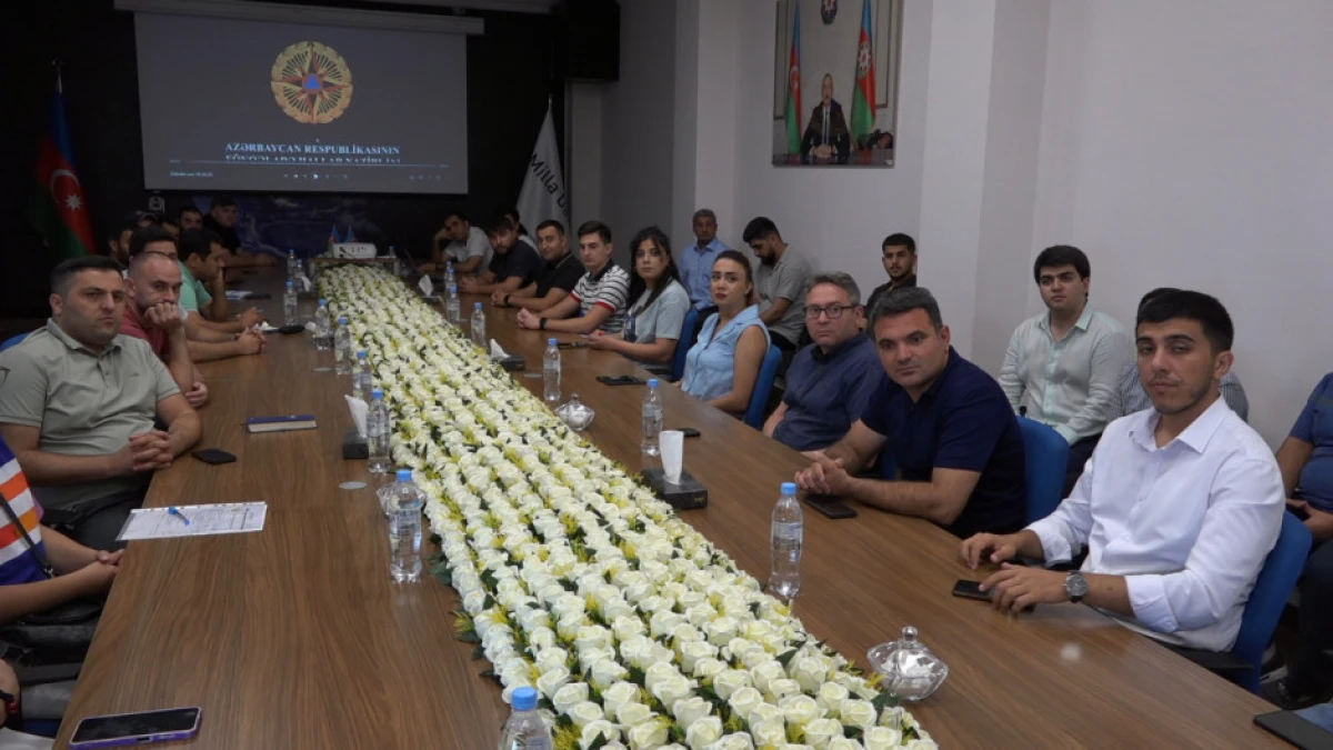 “Milla Dairy”də fövqəladə hallarda davranışla bağlı təlim keçirildi — 7