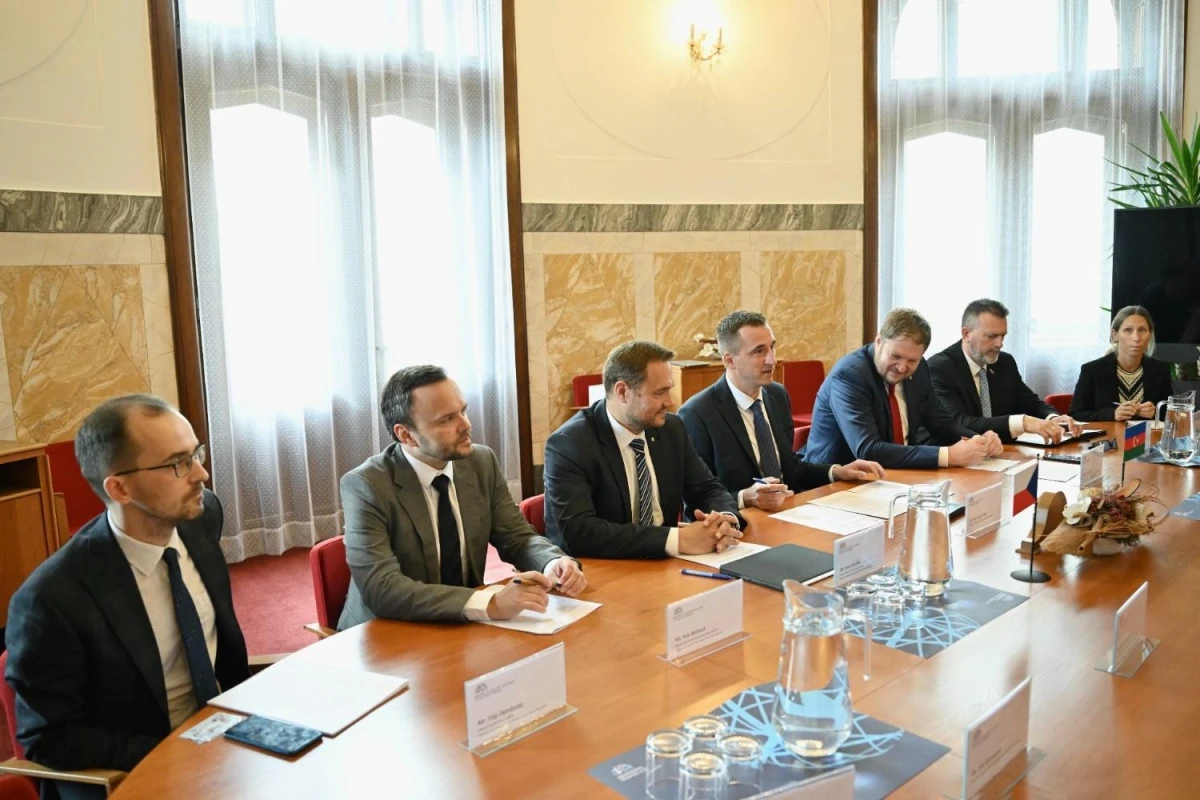 Azərbaycan və Çexiya iqtisadi əməkdaşlığa dair müzakirələr apardı — 3