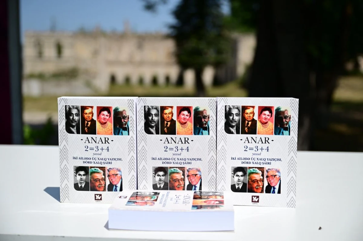 Şuşada Xalq yazıçısı Anarın kitabının təqdimatı oldu — 1