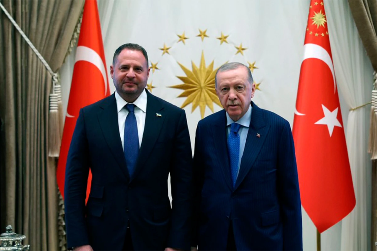Ərdoğan Ukrayna Prezident Aparatının rəhbəri ilə görüşdü