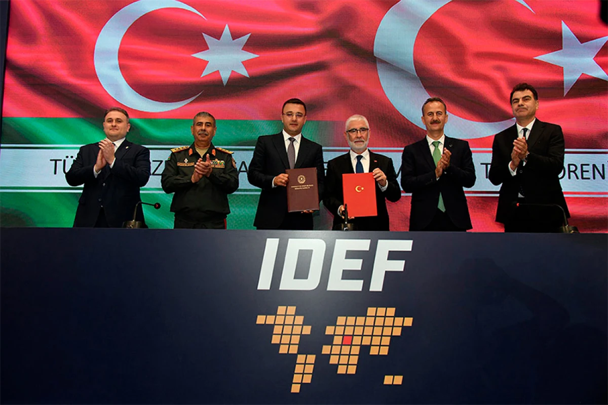 “IDEF 2025”-də imzalanma mərasimi keçirildi