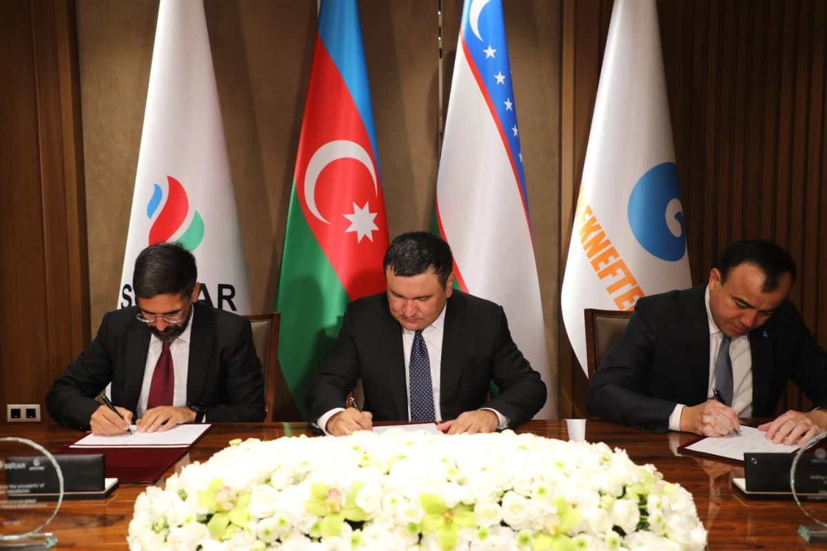 SOCAR Özbəkistanda geoloji kəşfiyyat və karbohidrogen hasilatına dair saziş imzaladı — 1