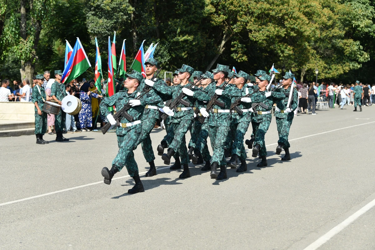 DSX-də gənc əsgərlərin andiçmə mərasimi keçirildi — 3
