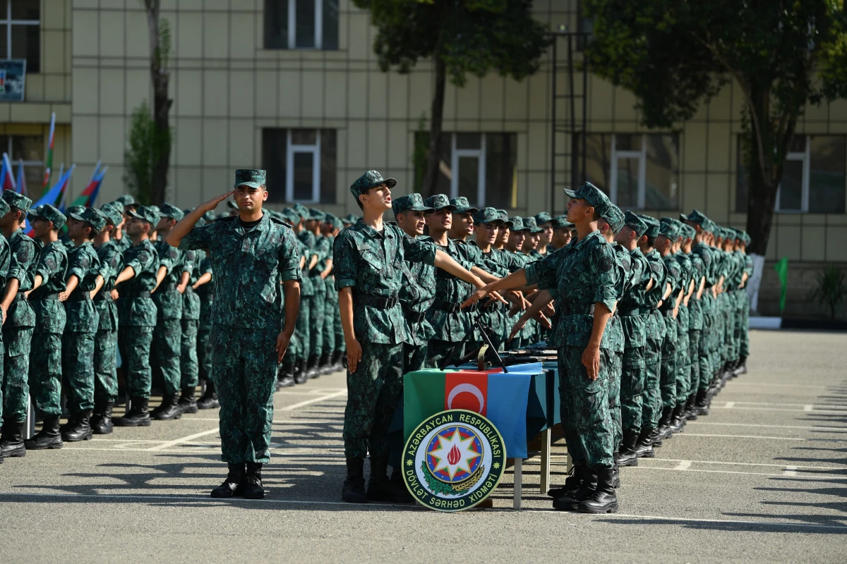 DSX-də gənc əsgərlərin andiçmə mərasimi keçirildi — 6