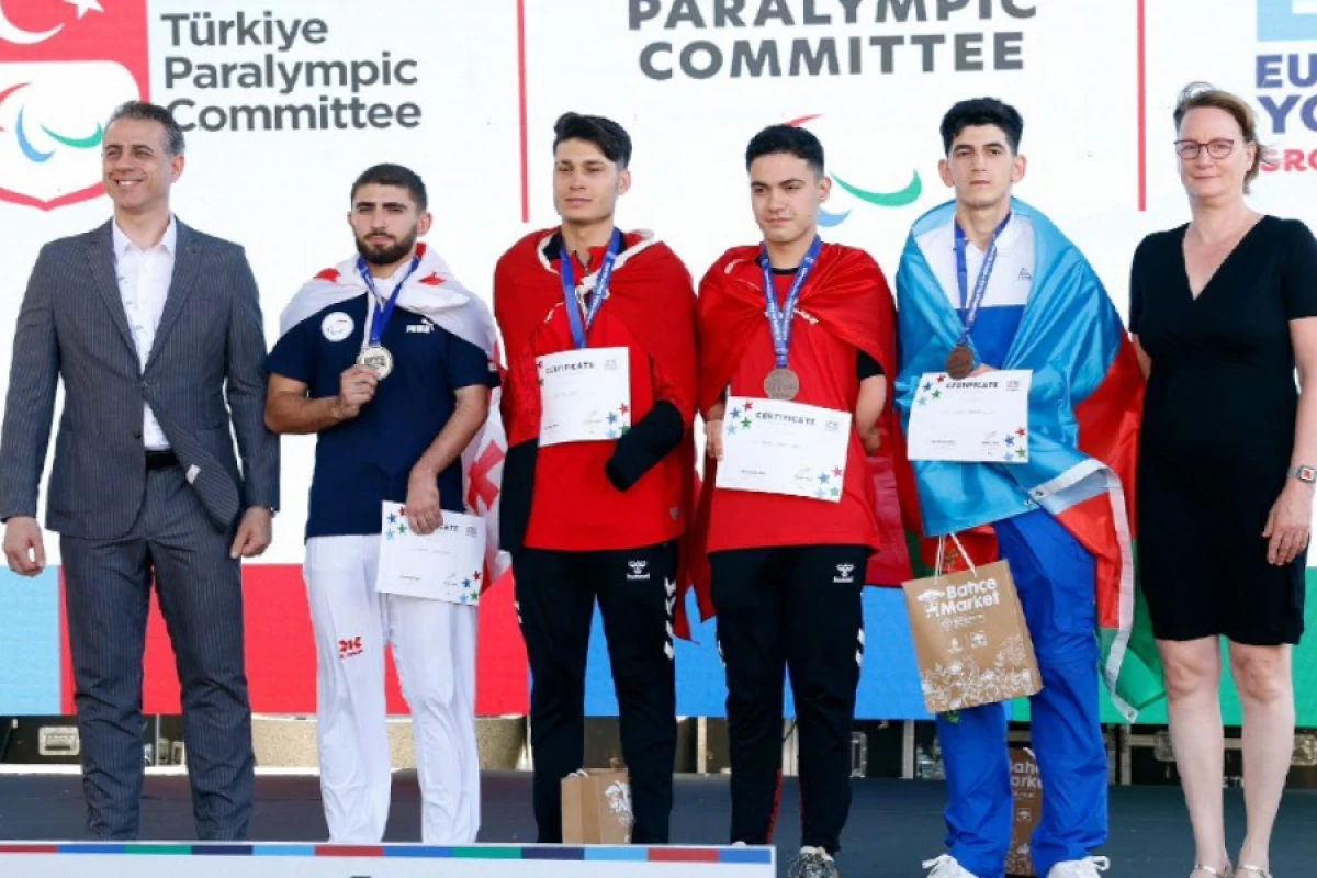 İdmançılarımız Avropa Gənclər Paralimpiya Oyunlarında daha 6 medal qazandılar