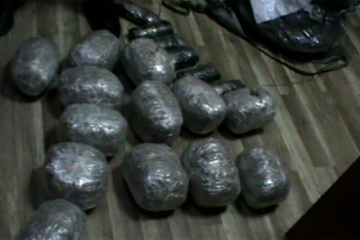 24 kiloqram narkotik vasitə aşkarlandı