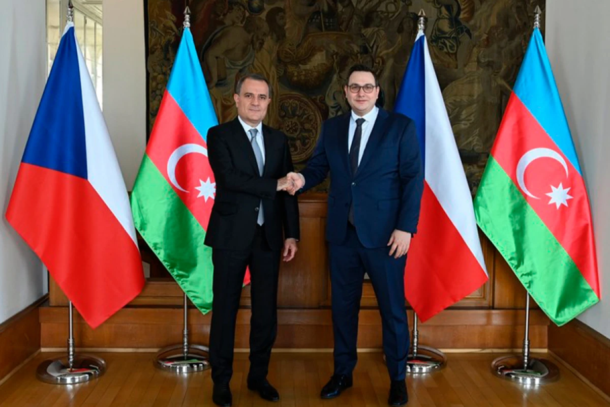 Azərbaycan və Çex XİN başçıları müzakirə apardı