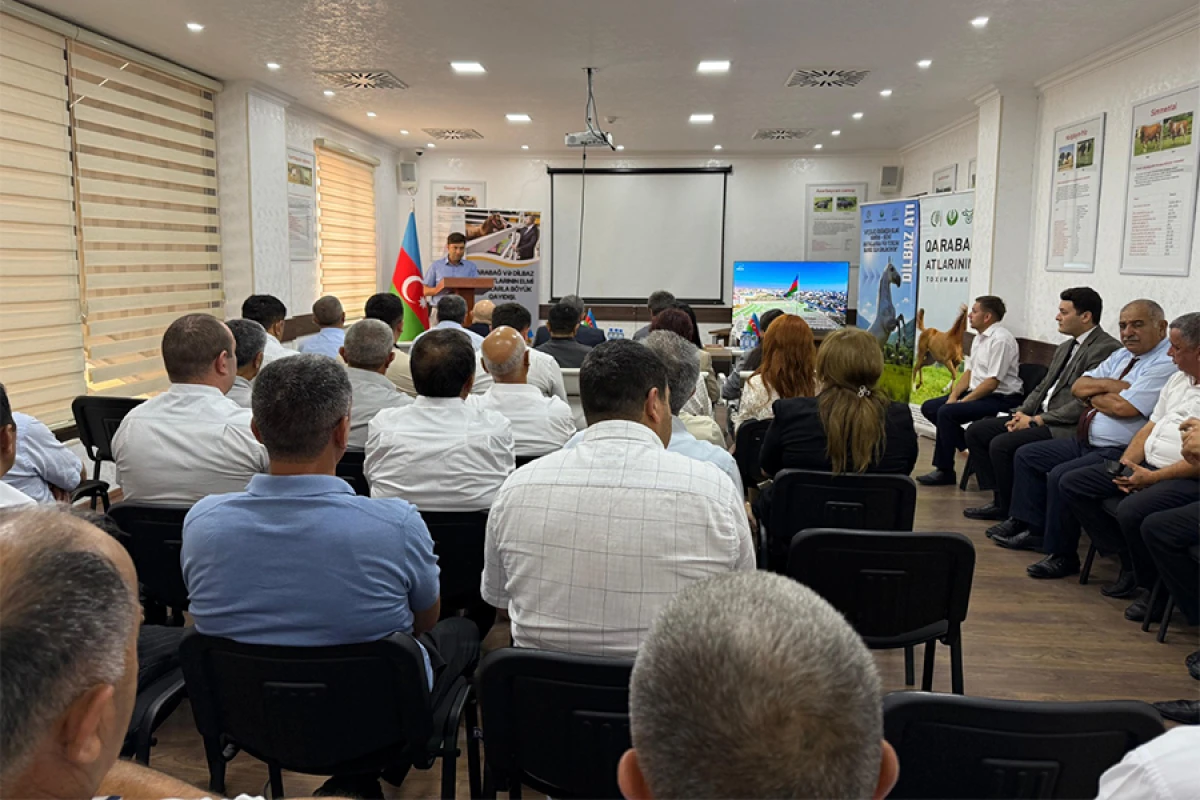 Yerli at cinslərinin genetik irsinin qorunmasına həsr olunmuş seminar keçirildi