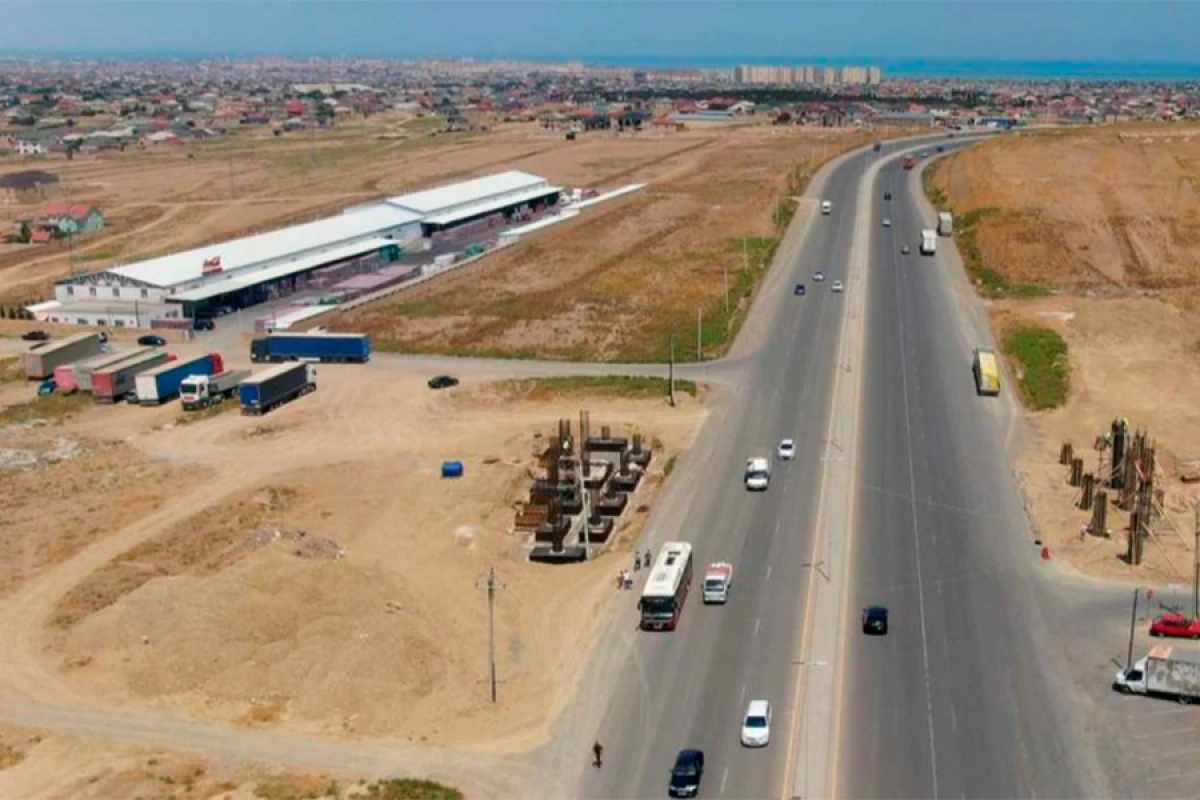 Pirşağı-Xırdalan-Novxanı yolunda yeni yerüstü piyada keçidi inşa olunur