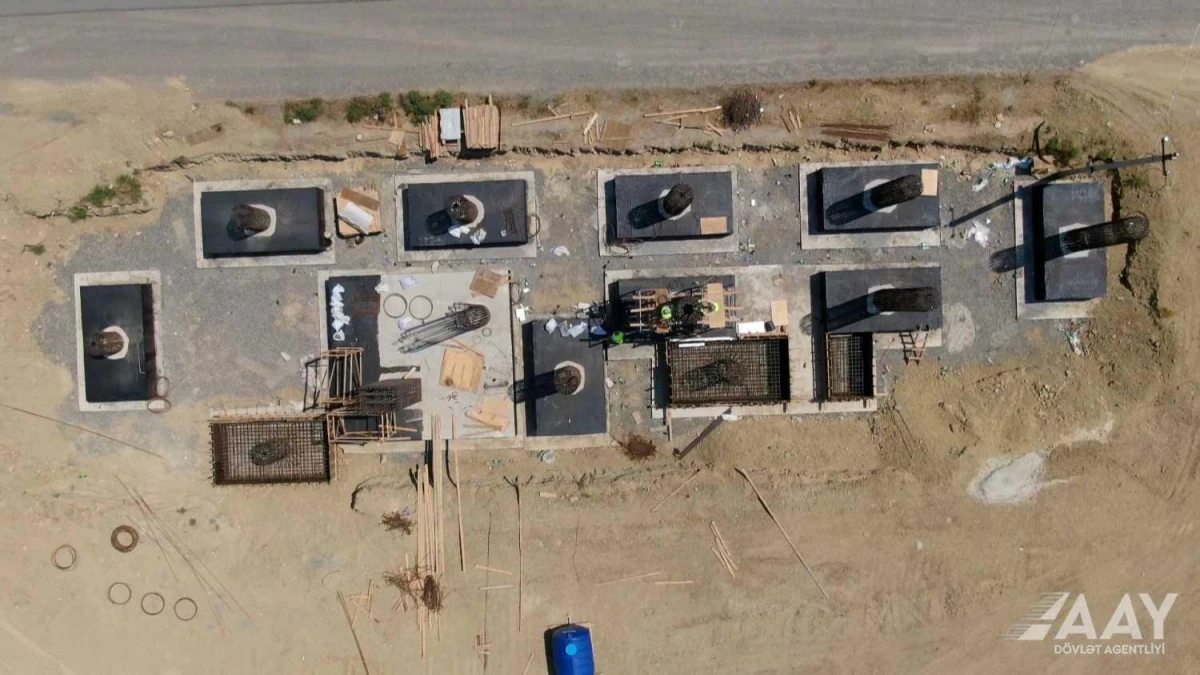Pirşağı-Xırdalan-Novxanı yolunda yeni yerüstü piyada keçidi inşa olunur — 7