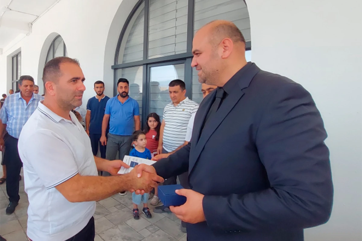 Ağdamın Xıdırlı kəndinə köçən daha 58 ailəyə evlərin açarları təqdim edildi