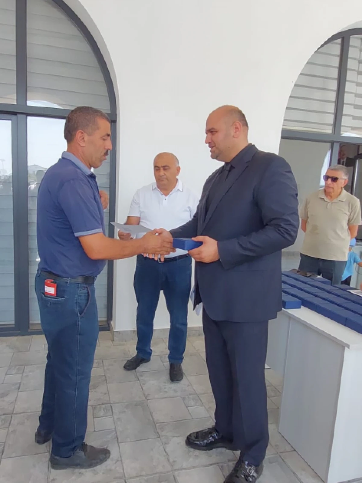 Ağdamın Xıdırlı kəndinə köçən daha 58 ailəyə evlərin açarları təqdim edildi — 5