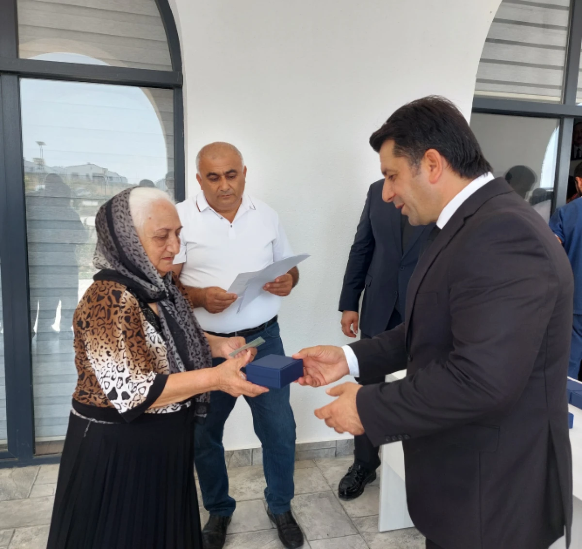 Ağdamın Xıdırlı kəndinə köçən daha 58 ailəyə evlərin açarları təqdim edildi — 6
