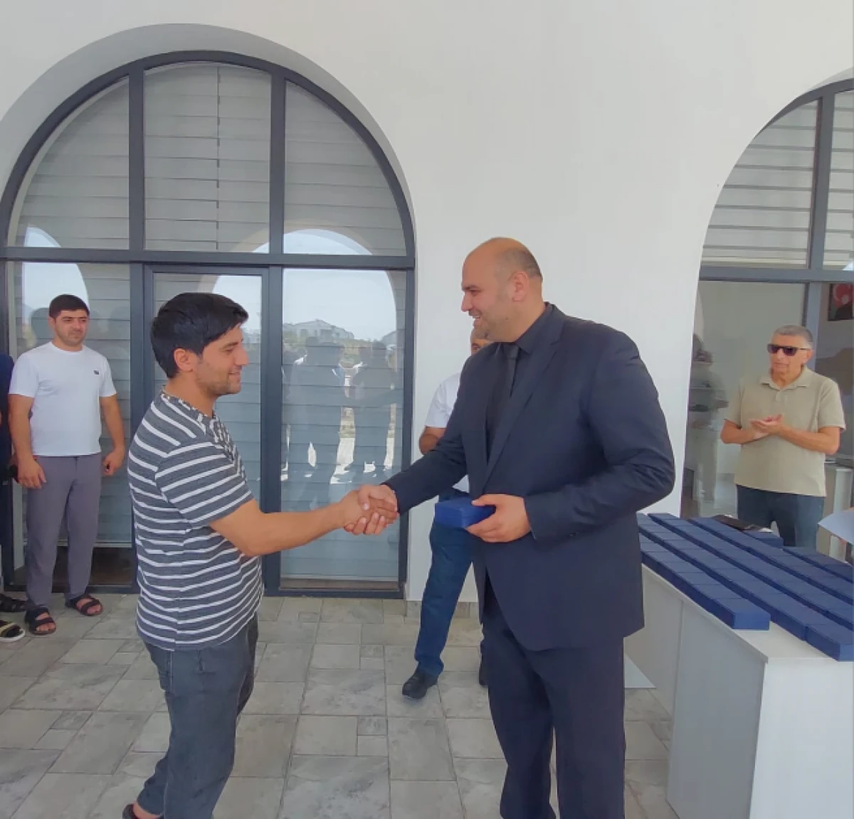 Ağdamın Xıdırlı kəndinə köçən daha 58 ailəyə evlərin açarları təqdim edildi — 7