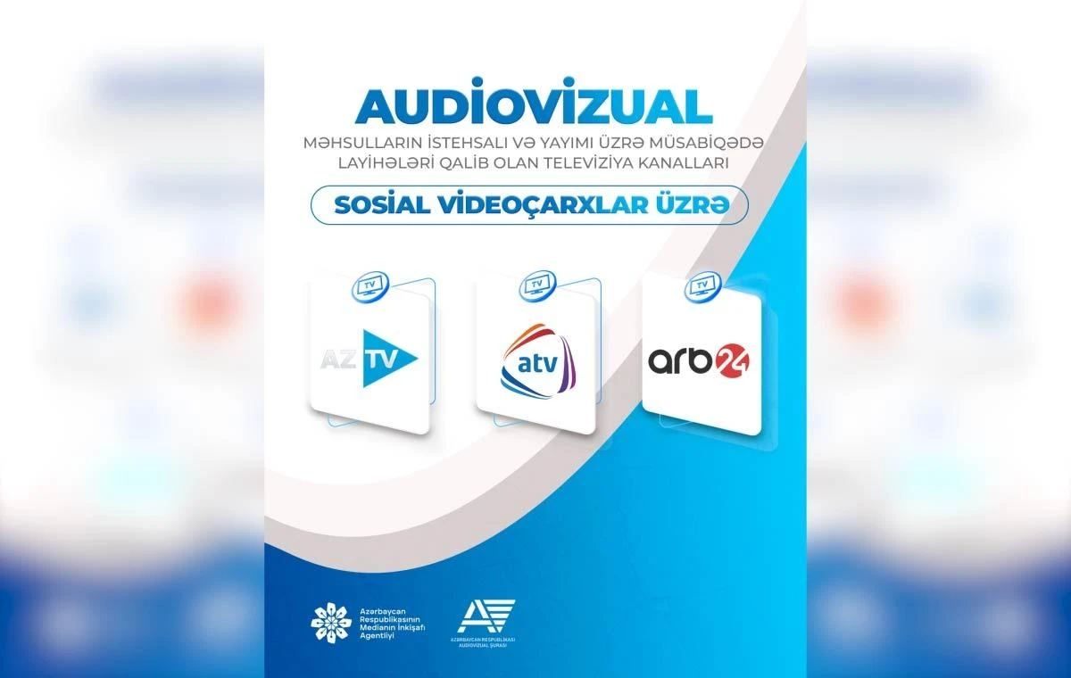 Audiovizual məhsulların istehsalı və yayımı üzrə müsabiqənin nəticələri açıqlandı — 1