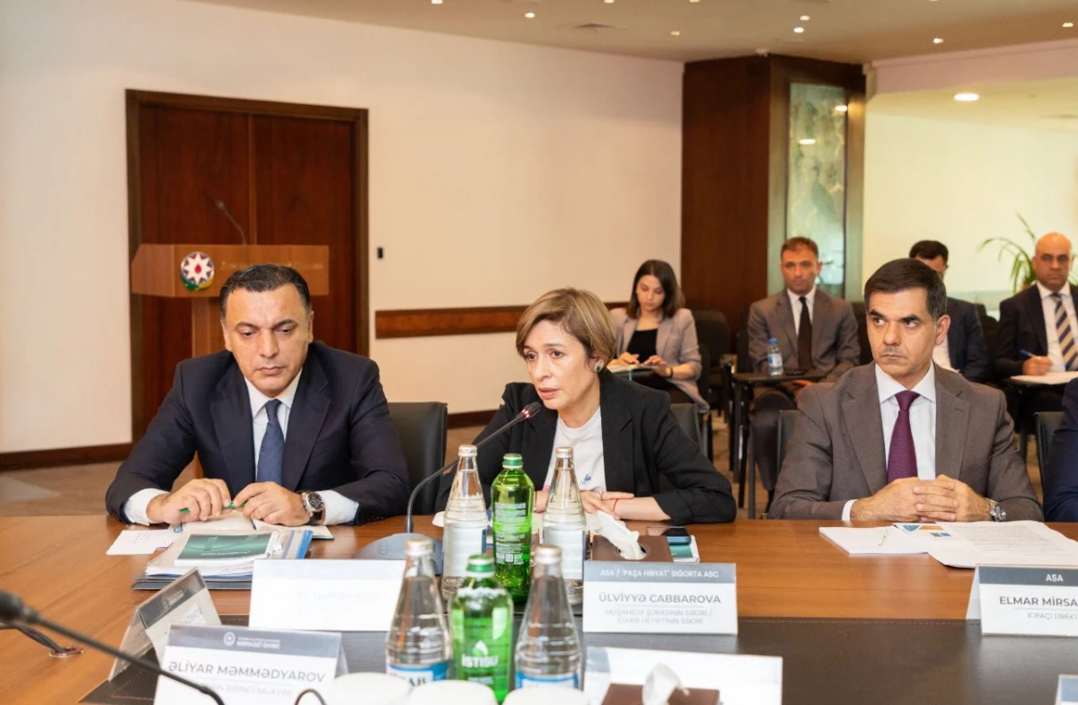 Sığortaçılarının I yarımildə fəaliyyətinin nəticələri müzakirə olundu — 3