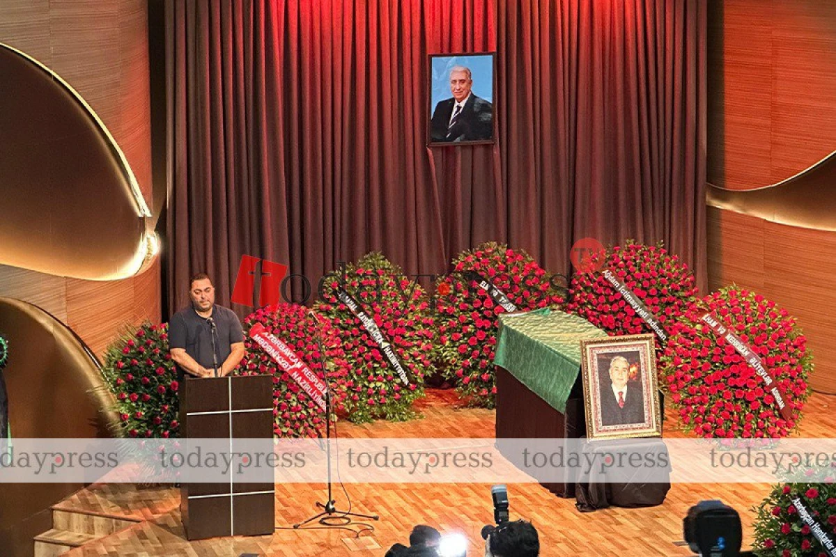 Xalq artisti Arif Babayevlə vida mərasimi keçirildi - YENİLƏNDİ
