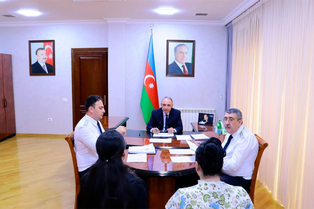 Baş prokuror Xətaidə vətəndaşları qəbul etdi