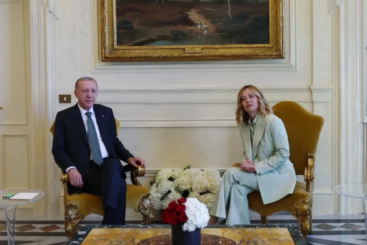Ərdoğan Meloni ilə görüşəcək