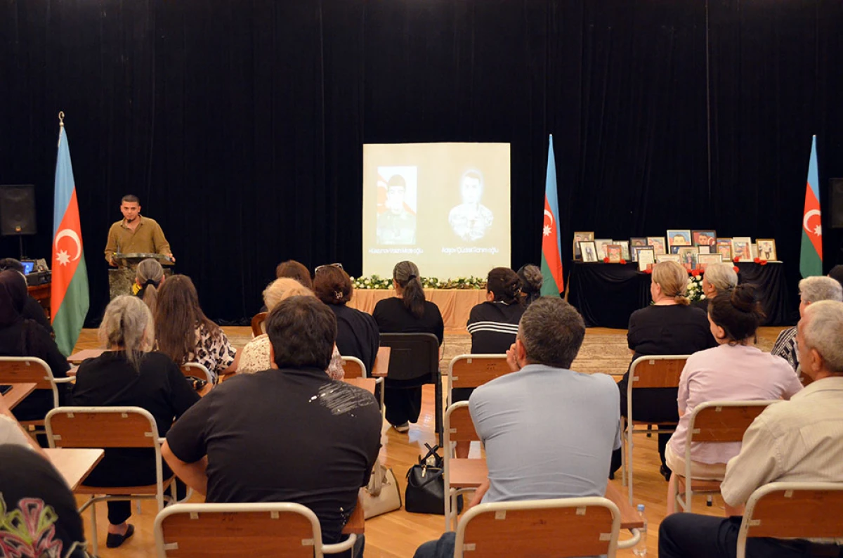 “Şəhidlər ölməz, Vətən bölünməz” adlı anım mərasimi keçirildi — 3