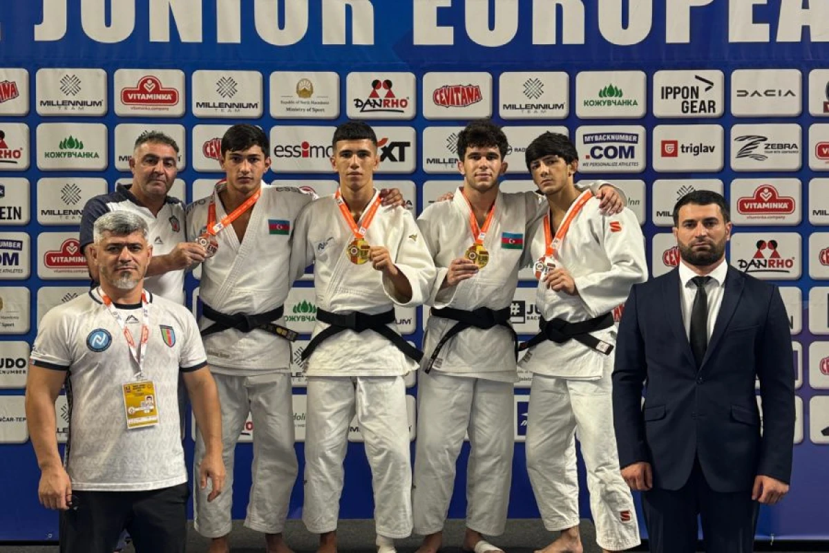 Cüdoçularımız Avropa kubokunun ilk günündə 4 medal qazandılar