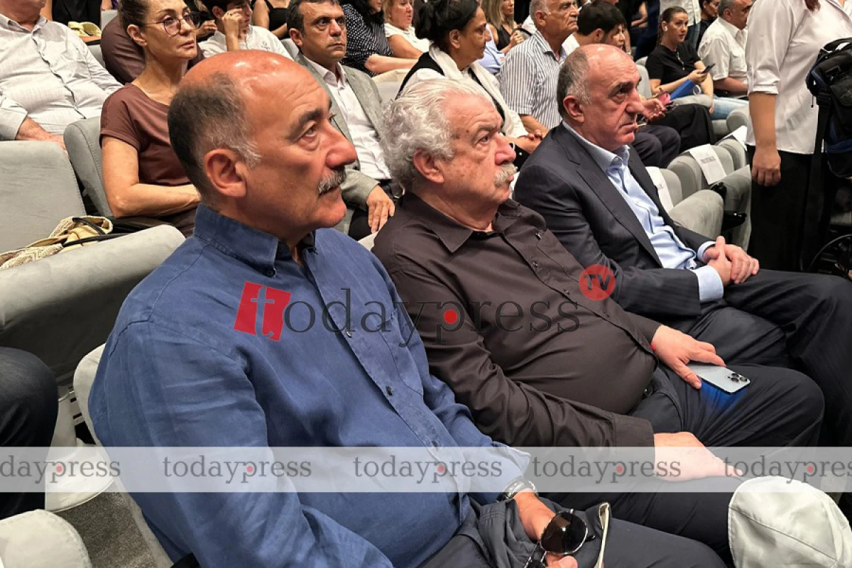 Vida mərasimində Mixail Qusman da iştirak etdi