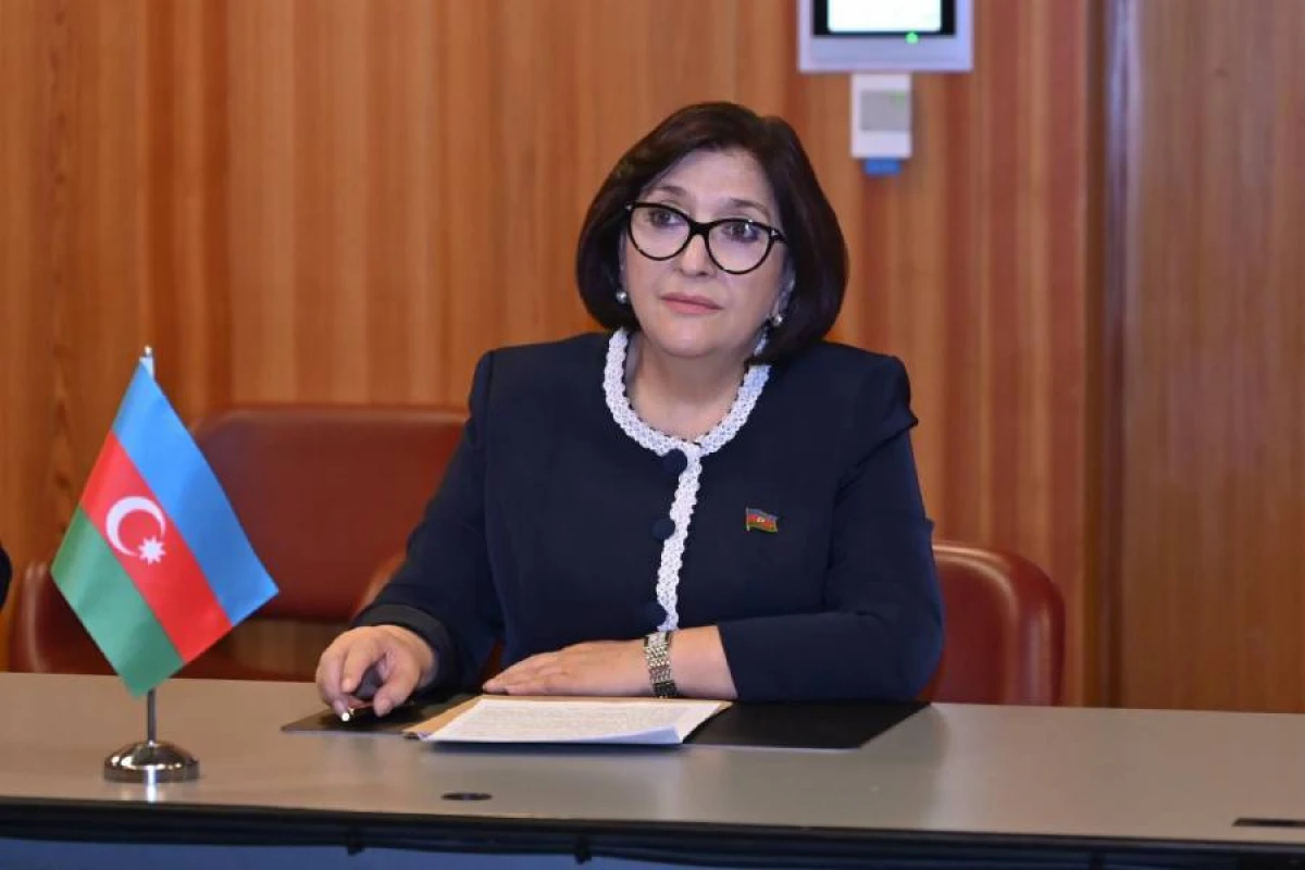 Sahibə Qafarova Türkmənistanda keçirilən Forumda çıxış etdi