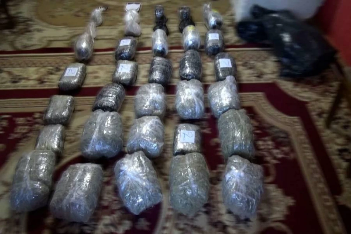 DİN-dən əməliyyat: 30 kiloqram narkotik ələ keçirildi