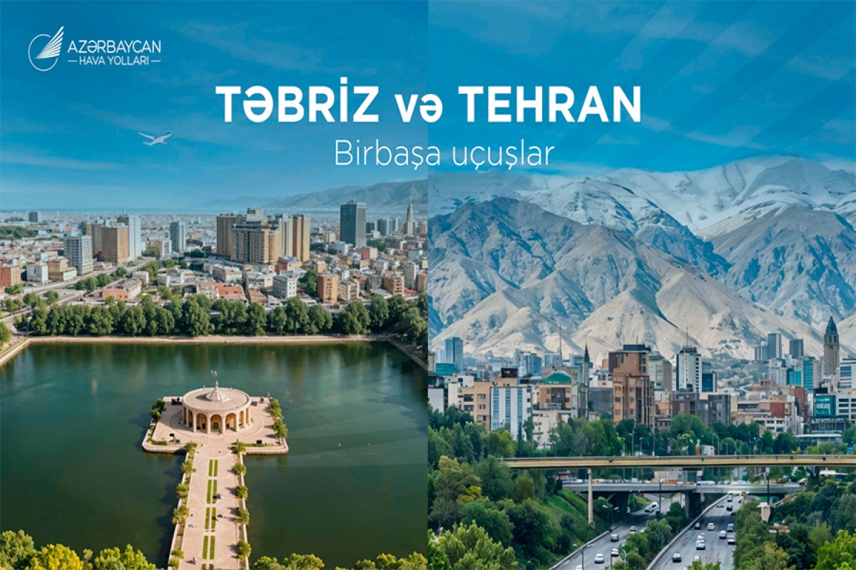 AZAL İranın iki şəhərinə uçuşlara başlayır